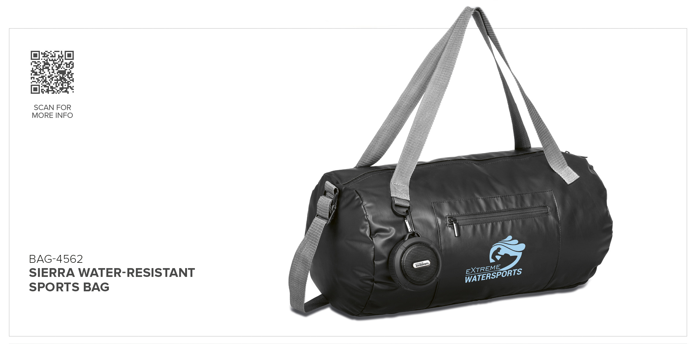 BAG-4562 - Sierra Water-Resistant Sports Bag - Catalogue Image